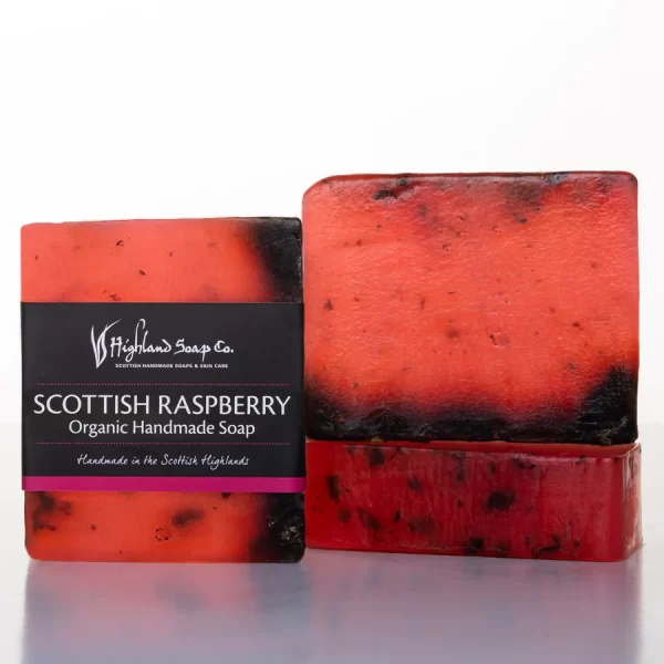 raspberry soap bar