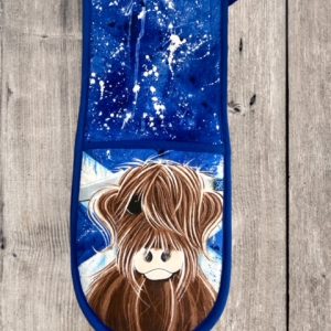 McMoo Highland Cow Oven Gloves