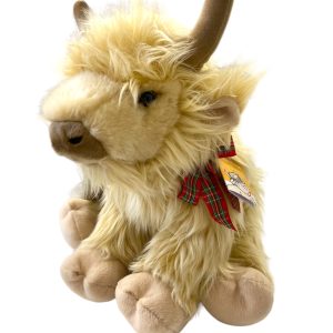 Primrose the highland cow soft toy