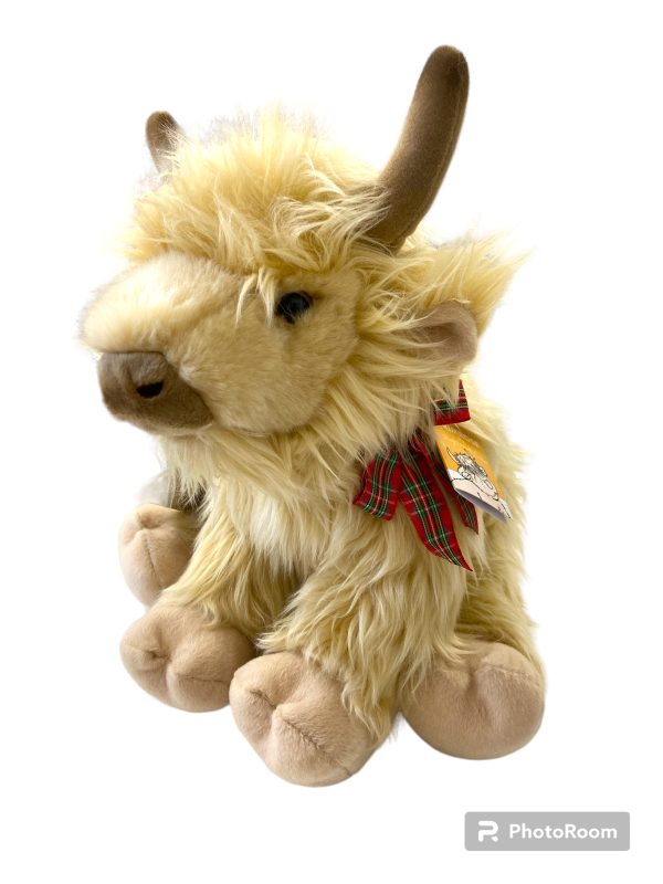 Primrose the highland cow soft toy