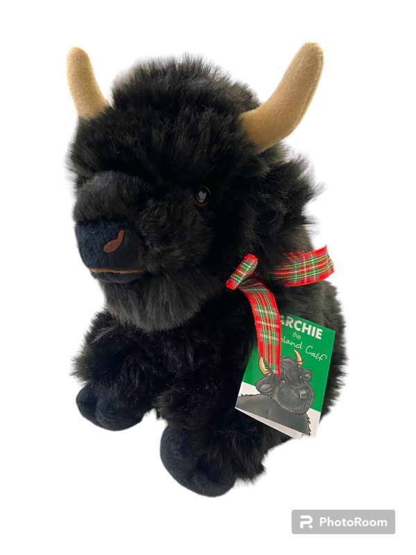 archie the highland cow soft toy