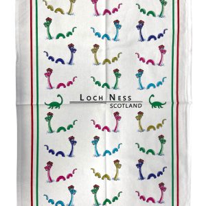 Nessie Tea Towel