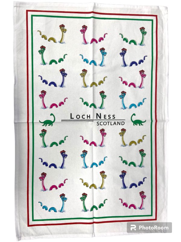 Nessie Tea Towel