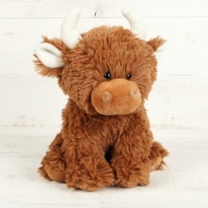 Jomanda Highland Cow Soft Toy - Brown